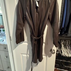 Banana Republic Dark Brown Midi Dress